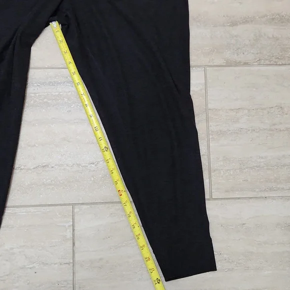 Women's FLX Wander Joggers Black Heather Travel Active Knit Pants Large Kohl's - Picture 8 of 9
